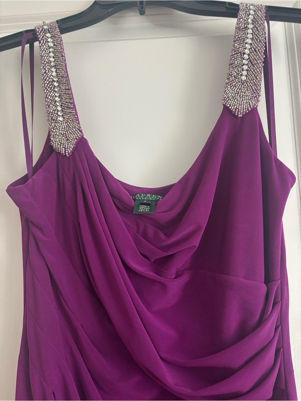 NWOT Ralph Lauren Dress with Embellished Straps
